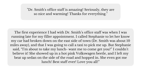 Patient testimonials examples Patient testimonials examples