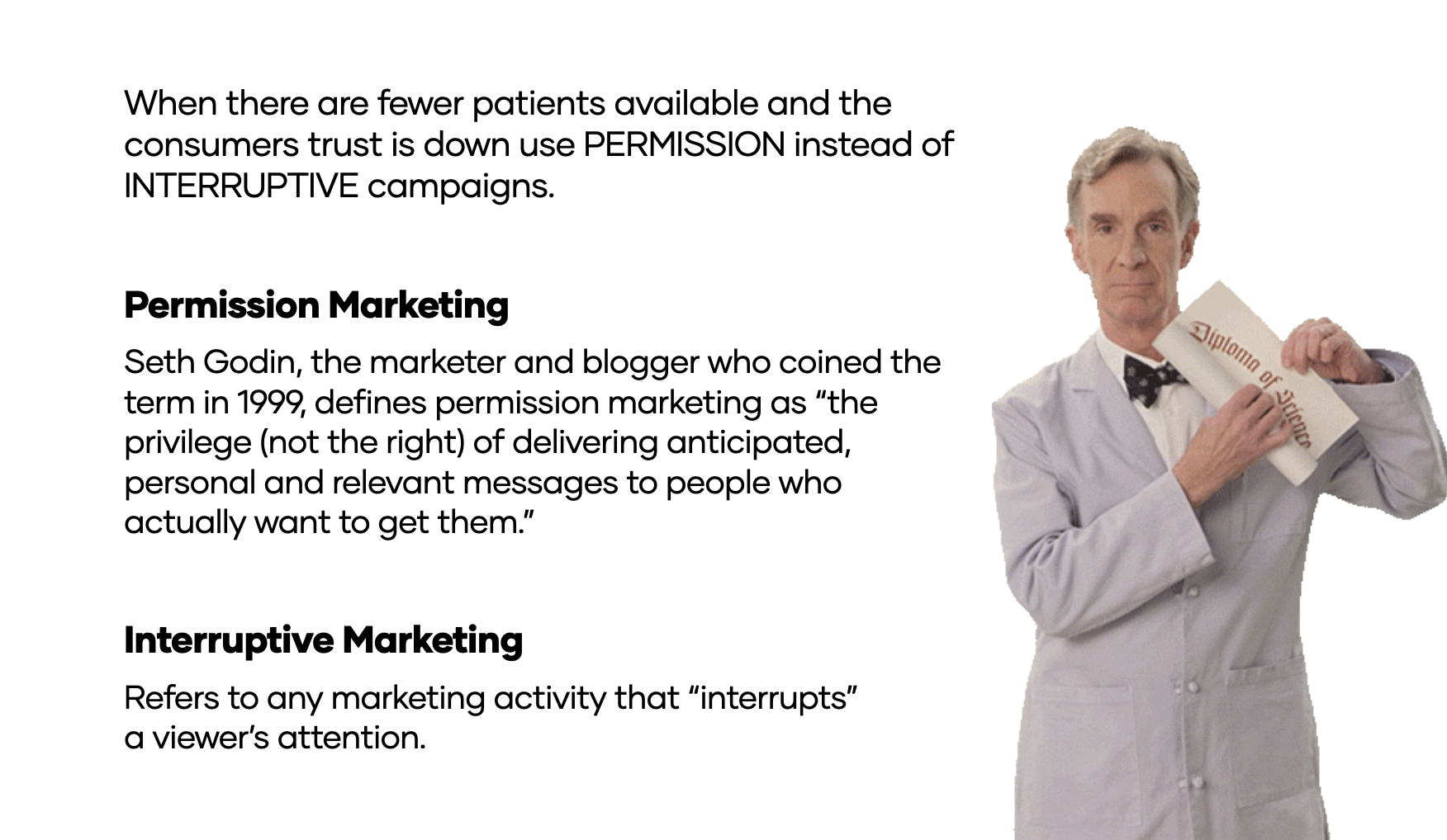 permission vs interruptive marketing